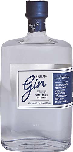 Woody Creek Gin 750ml
