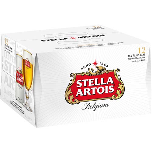 Stella Artois Lager Cans