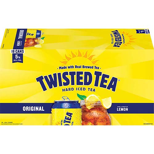 Twisted Tea Orig 18pk C 12oz