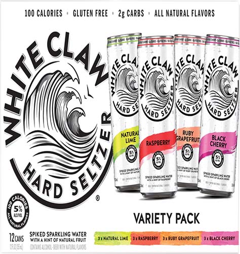 BUY WHITE CLAW HARD SELTZER - VARIETY PACK | Northridge Discount Liquor