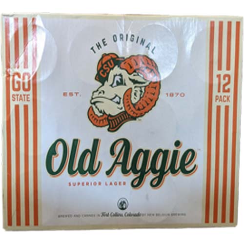 New Belgium Old Aggie Cans
