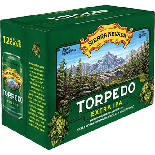 Sierra Nevada Brewing Torpedo Extra Ipa 12 Pk Cans
