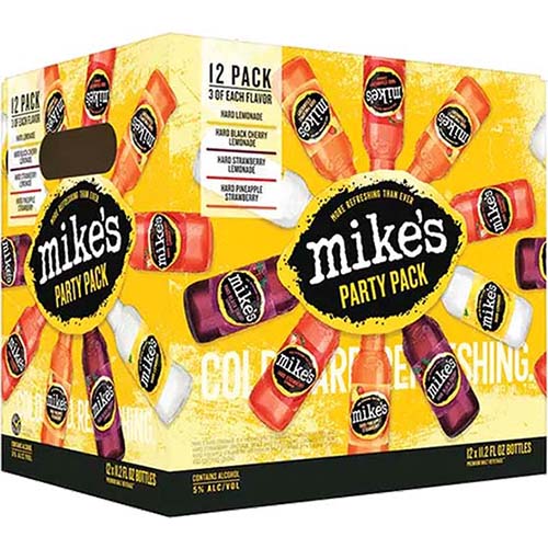 Mikes Party Pack  12 Pack 12 Oz Bottles