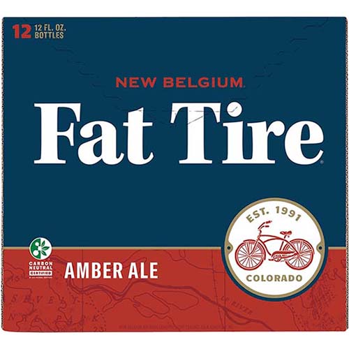 New Belgium Fat Tire 12pk Cans