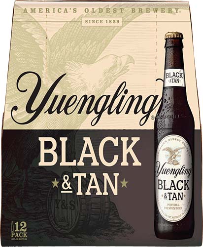 Yuengling Black & Tan 12pk Lnnr