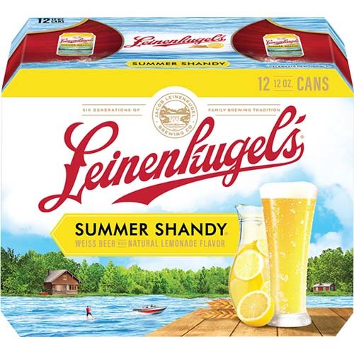 Leinenkugels Summer Shandy  12 Pack 12 Oz Bottles