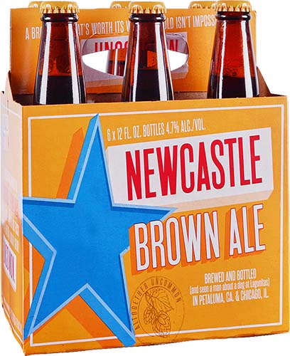 Newcastle Brown Ale 12ozb