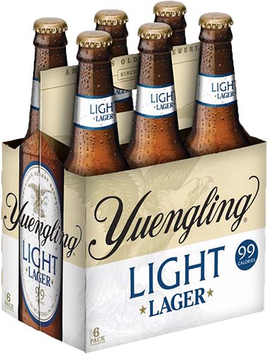 Yuengling Light Lager 6 Pk Bottles