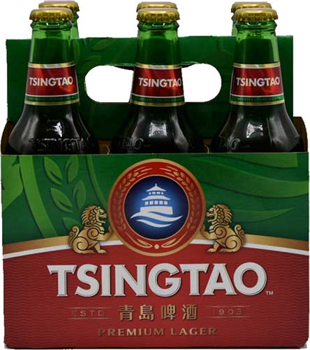 Tsingtao Beer 6pk B 12oz