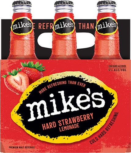 Mikes Strawberry 6 Pk Nr