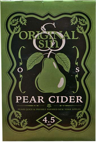 Original Sin Pear Cider 6pk Cans