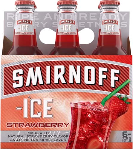 Smirnoff Ice Strawberry 6pk Nr