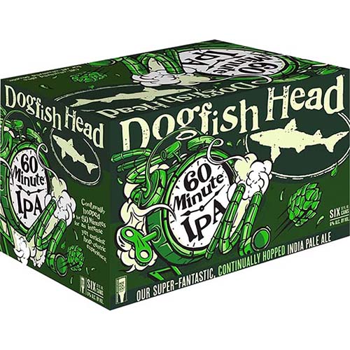Dogfish Head Brewing 60 Minute Ipa 6 Pk Cans