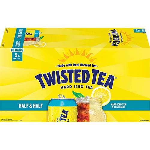 Twisted Tea Half & Half, Hard Iced Tea