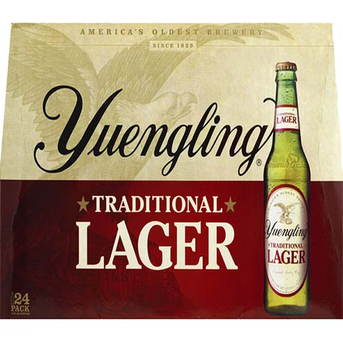 Yuengling Traditional Lager 24 Pack 12 Oz Bottles