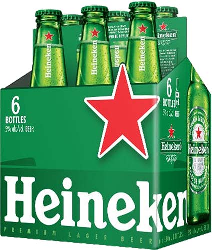 Heineken Cans, 6pk
