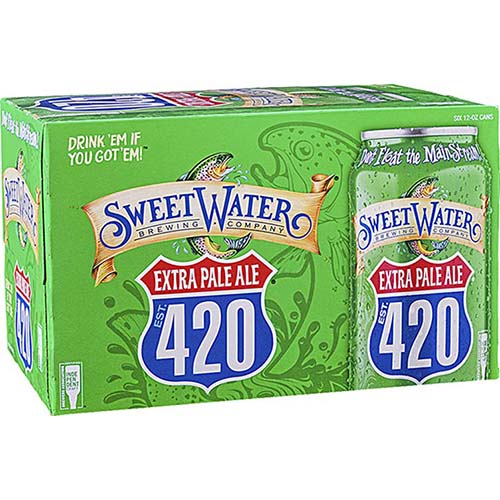 Sweet Water 420 6pk Can