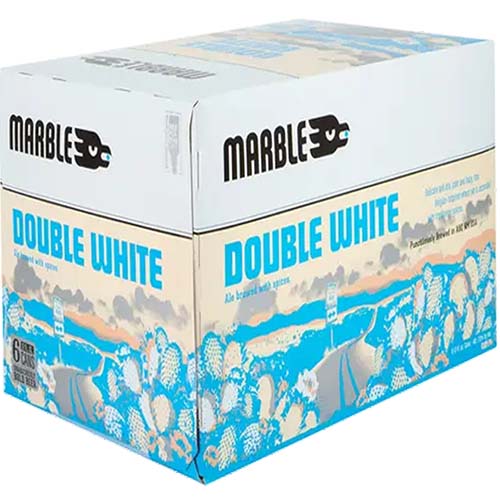 Marble 6pkc Dbl White 6-pack