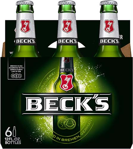 Beck's Bottles 6pk