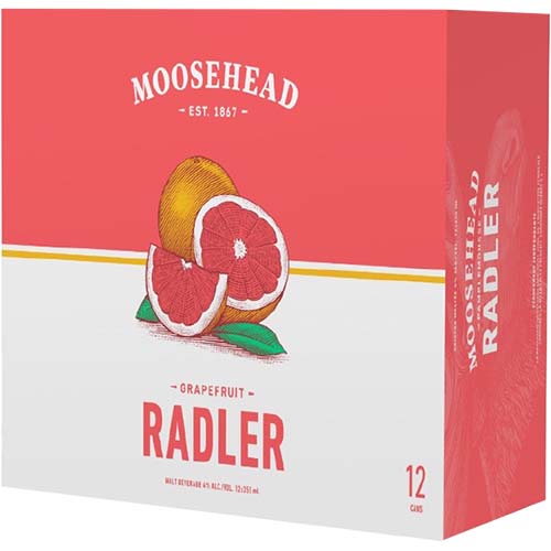Moosehead Radler 12pk Can