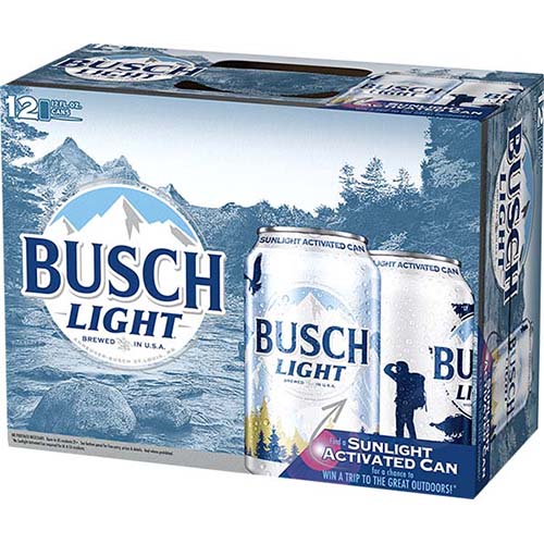 Busch Light 12oz Can 12pk/2