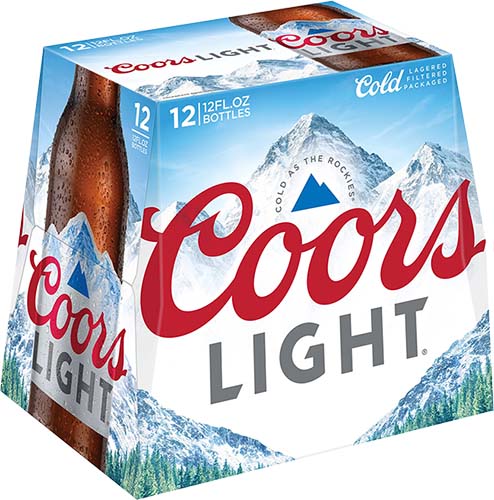 Coors Light 12pk Bottle