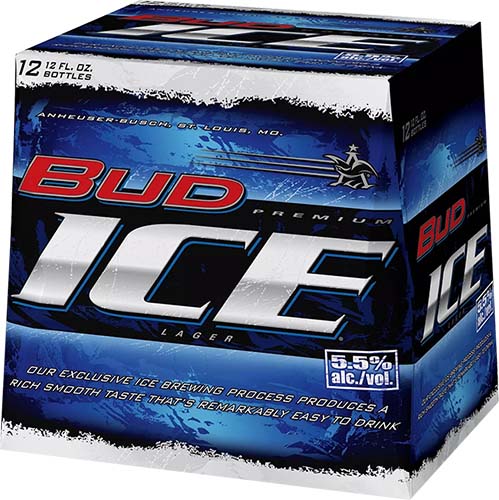 Bud Ice Ale 2/12 Lnnr