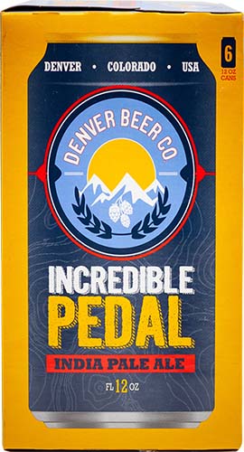 Denver Beer Incredible Pedal Ipa Can