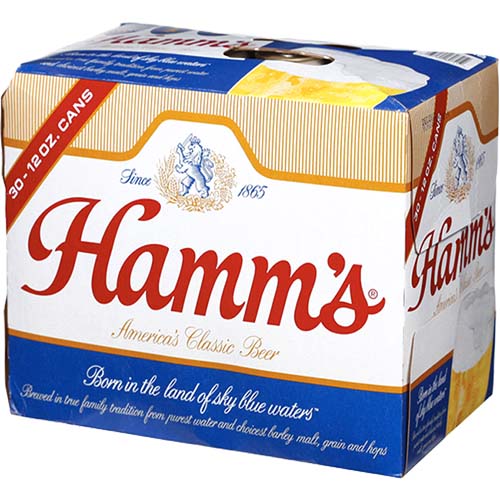 Hamms Cans