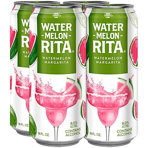 Bud Light Lime-a-rita/water Melon - Rita Cans 4pks