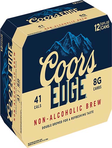 Coors Edge Non-alcohol 12pk C 12oz