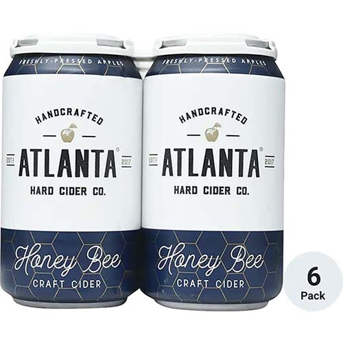 Atlanta Hard Cider Co. Honey Bee 12ozc