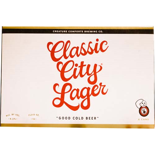 Creature Co Classic City Lager 6pk Can