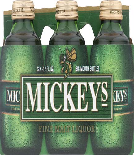 Mickeys 6pack Bottles