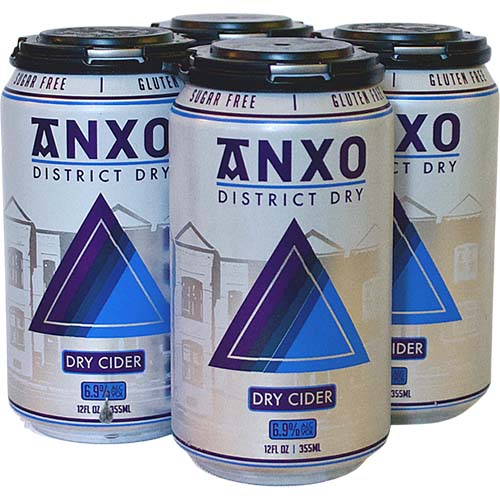 Anxo District Dry 4pk 12oz Cn