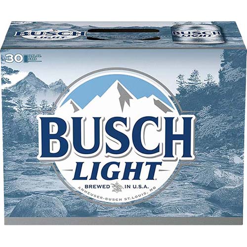 Busch Light 30pk Can