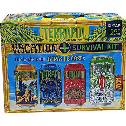Terrapin Vacation Survival Kit 12pk 12oz Cn