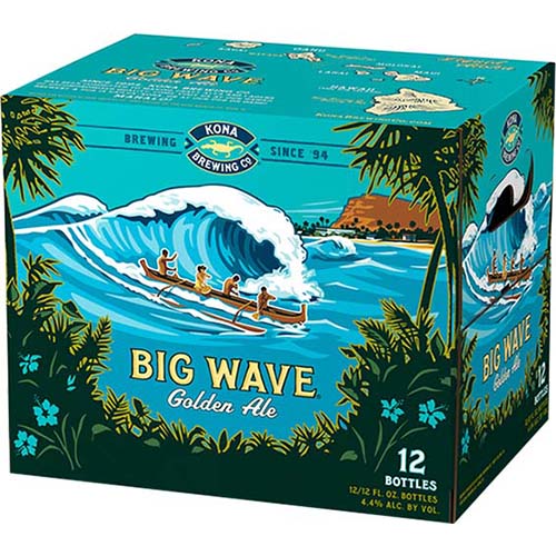 Kona Big Wave Btls 12 Pk
