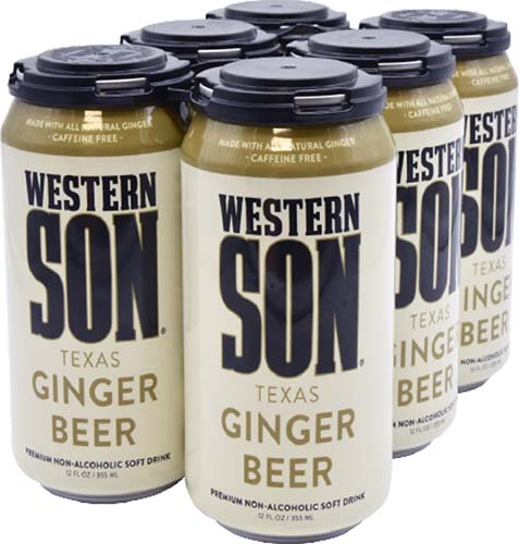 Wester Son Ginger Beer Cans 6 Pack