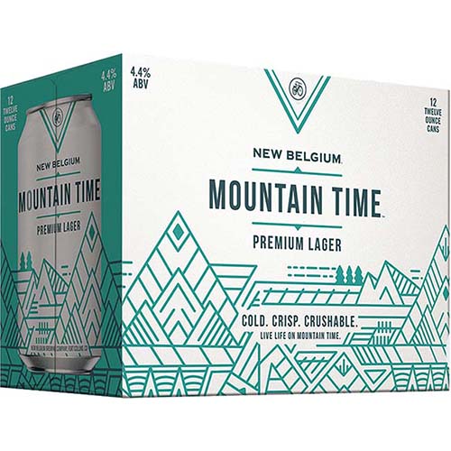 New Belgium Mountain Time 12pk Cans