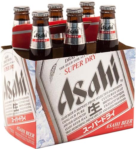 Asahi Super Dry 6pack Bottle