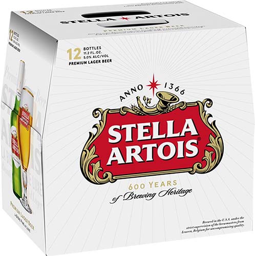 Stella Artois Premium Lager  Bottle