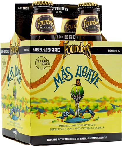 Founders Mas Agave Tequila Barrel Aged Gose