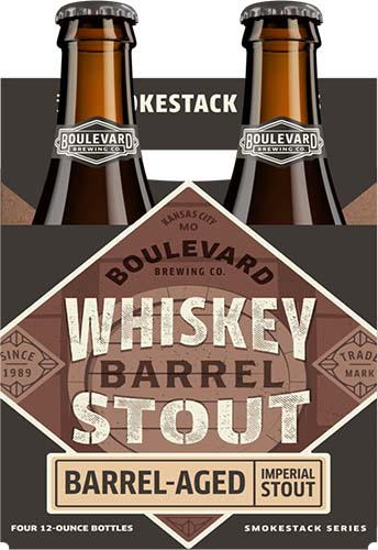 Boulevard Whiskey Barrel Stout  4pk Bottle