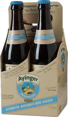 Ayinger Brau Weisse 4pk Bottle