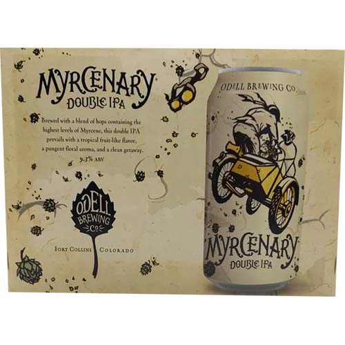 Odell Brewing Myrcenary Double Ipa 6 Pk Cans