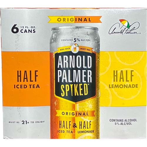 Arnold Palmer Spiked Half And Half 6 Pack 12 Oz Cans