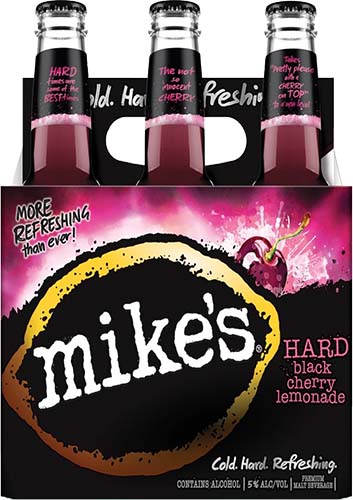 Mikes Hard Black Cherry 6 Pk Btl