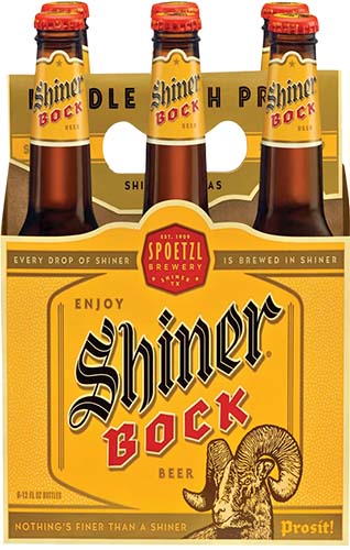 Shiner Bock 6pk Can