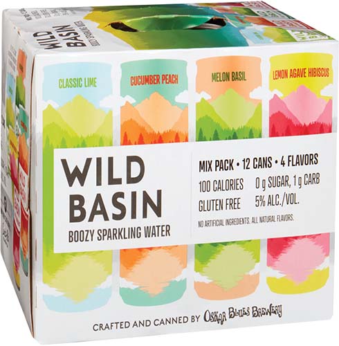 Wild Basin Boozy Seltzer Mix 12pk Can